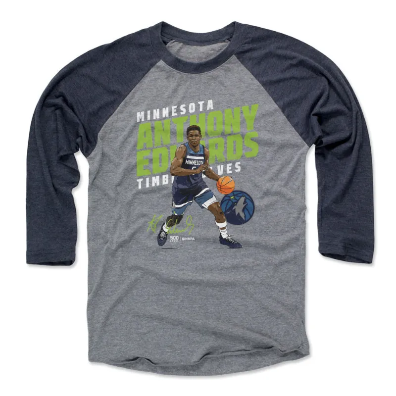 Anthony Edwards Minnesota Timberwolves Slant Drive WHT sold by 500 Level