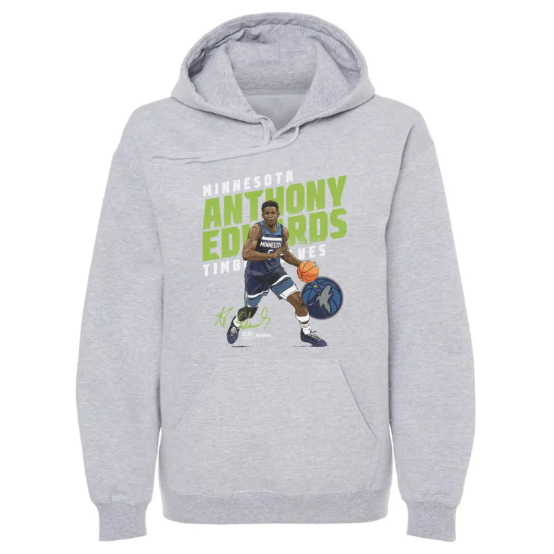 Anthony Edwards Minnesota Timberwolves Slant Drive WHT sold by 500 Level