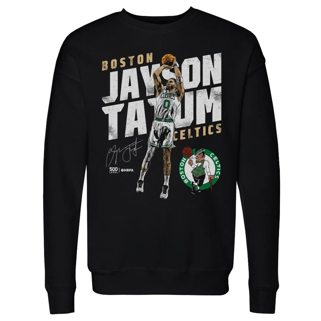 Jayson Tatum Boston Celtics Slant WHT sold by 500 Level