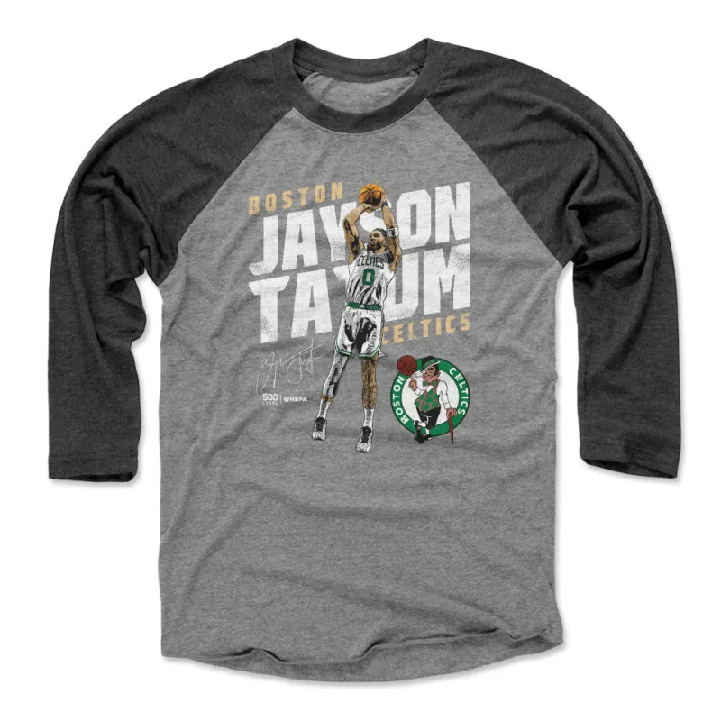 Jayson Tatum Boston Celtics Slant WHT sold by 500 Level