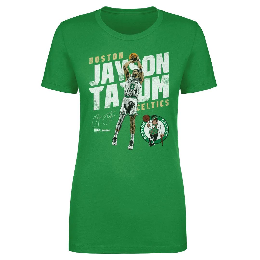 Jayson Tatum Boston Celtics Slant WHT sold by 500 Level product image thumbnail 3