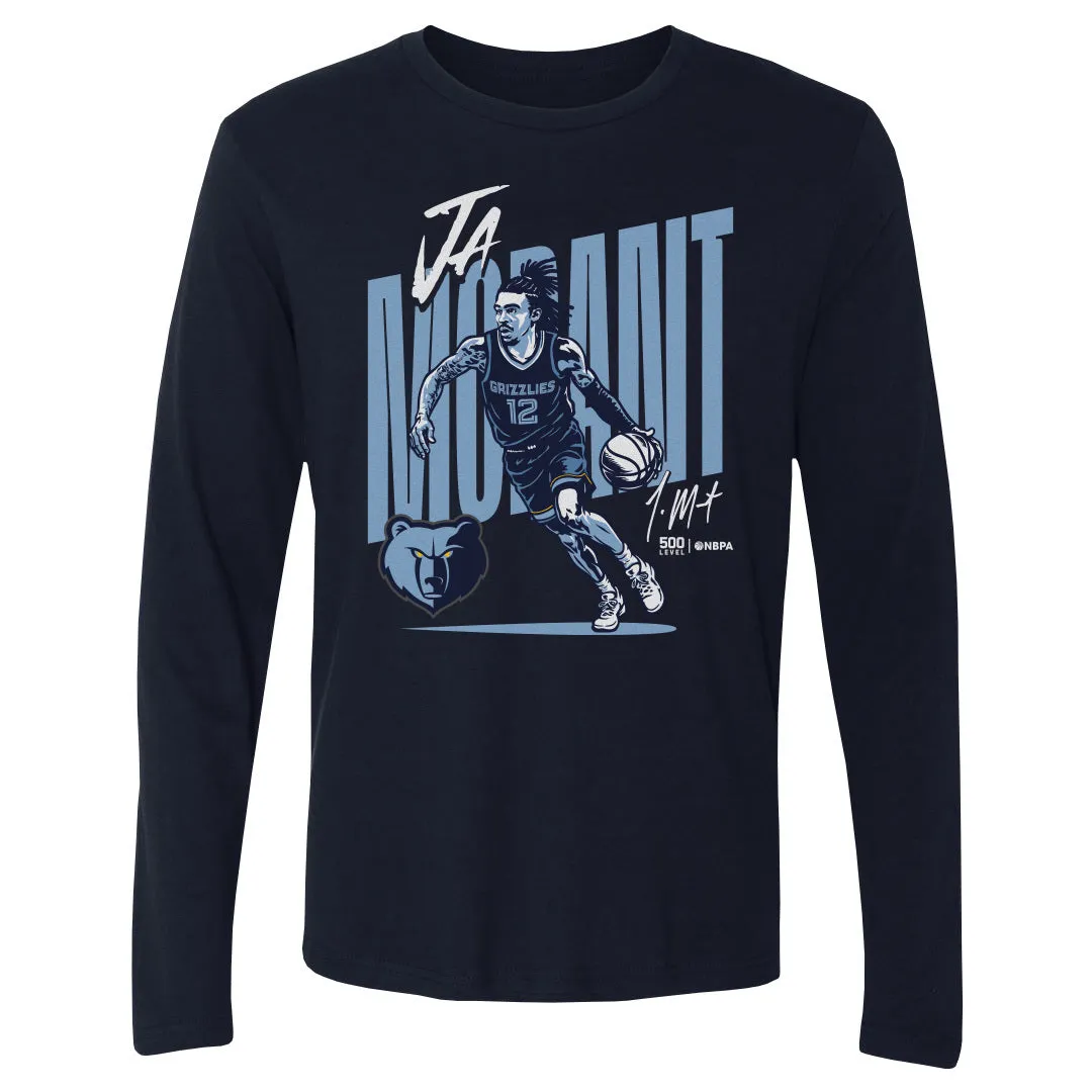 Ja Morant Memphis Grizzlies Vector WHT sold by 500 Level product image thumbnail 2