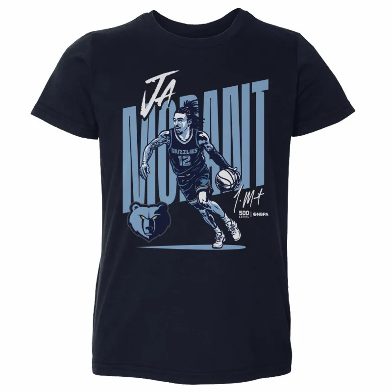 Ja Morant Memphis Grizzlies Vector WHT sold by 500 Level
