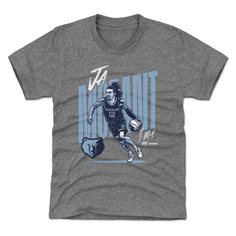 Ja Morant Memphis Grizzlies Vector WHT sold by 500 Level