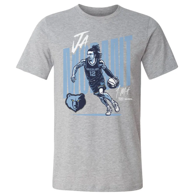 Ja Morant Memphis Grizzlies Vector WHT sold by 500 Level