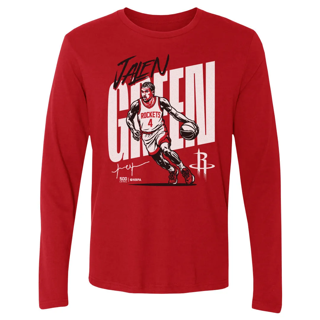 Jalen Green Houston Rockets Vector WHT sold by 500 Level product image thumbnail 2
