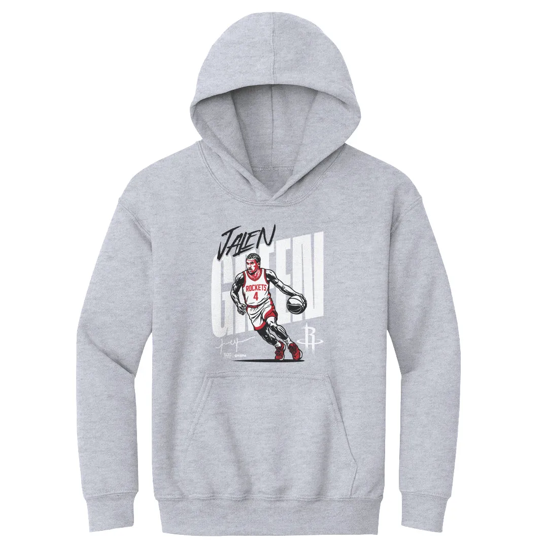 Jalen Green Houston Rockets Vector WHT sold by 500 Level product image thumbnail 2