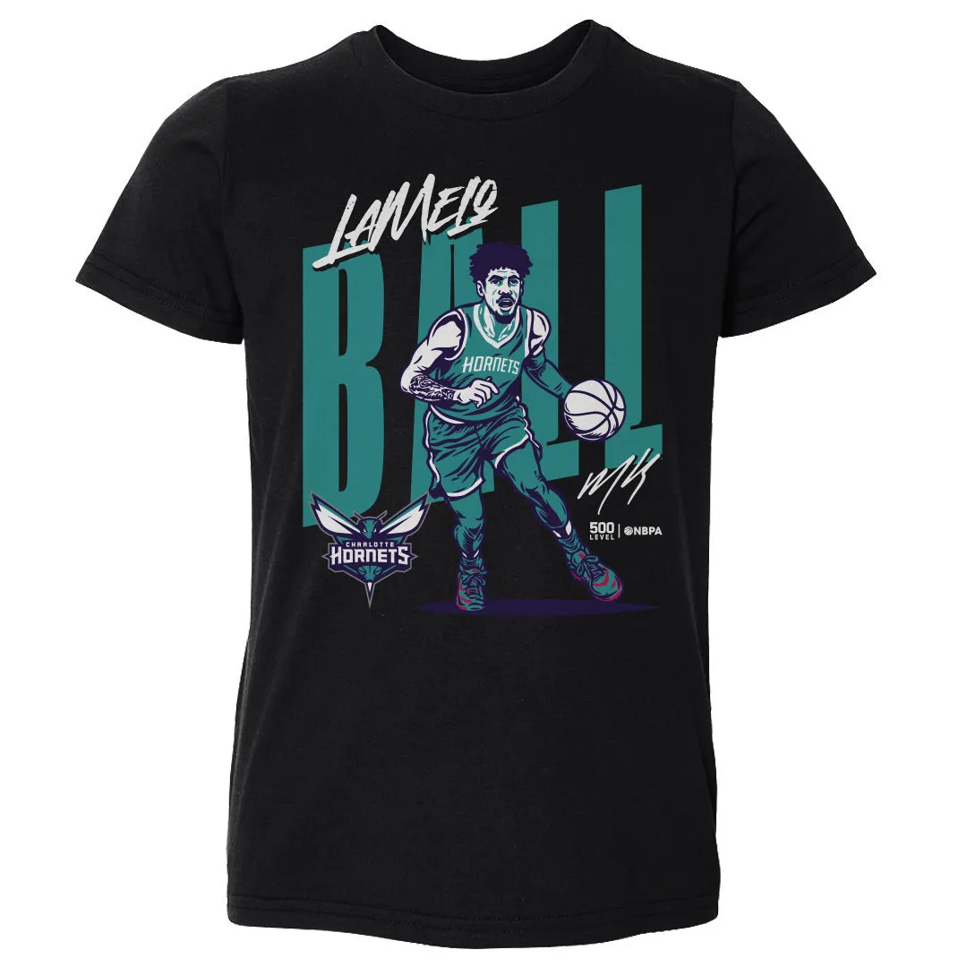 LaMelo Ball Charlotte Hornets Vector WHT sold by 500 Level product image thumbnail 2