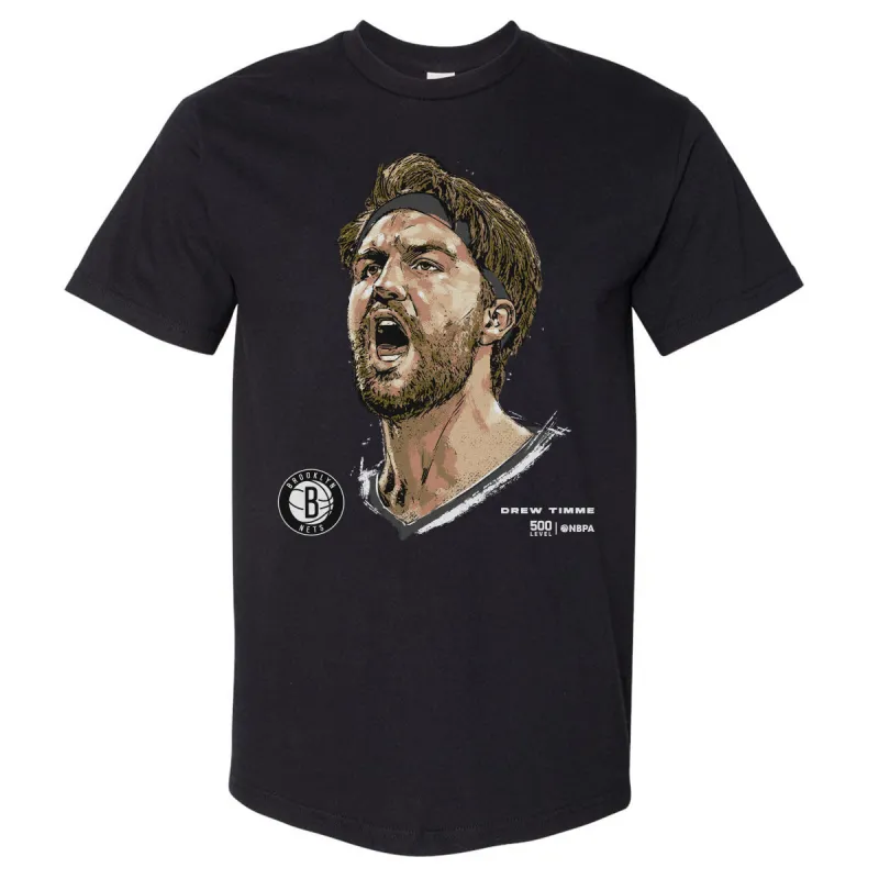 Drew Timme Brooklyn Nets Portrait WHT sold by 500 Level