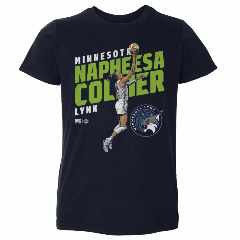 Napheesa Collier Minnesota Lynx Slant WHT sold by 500 Level
