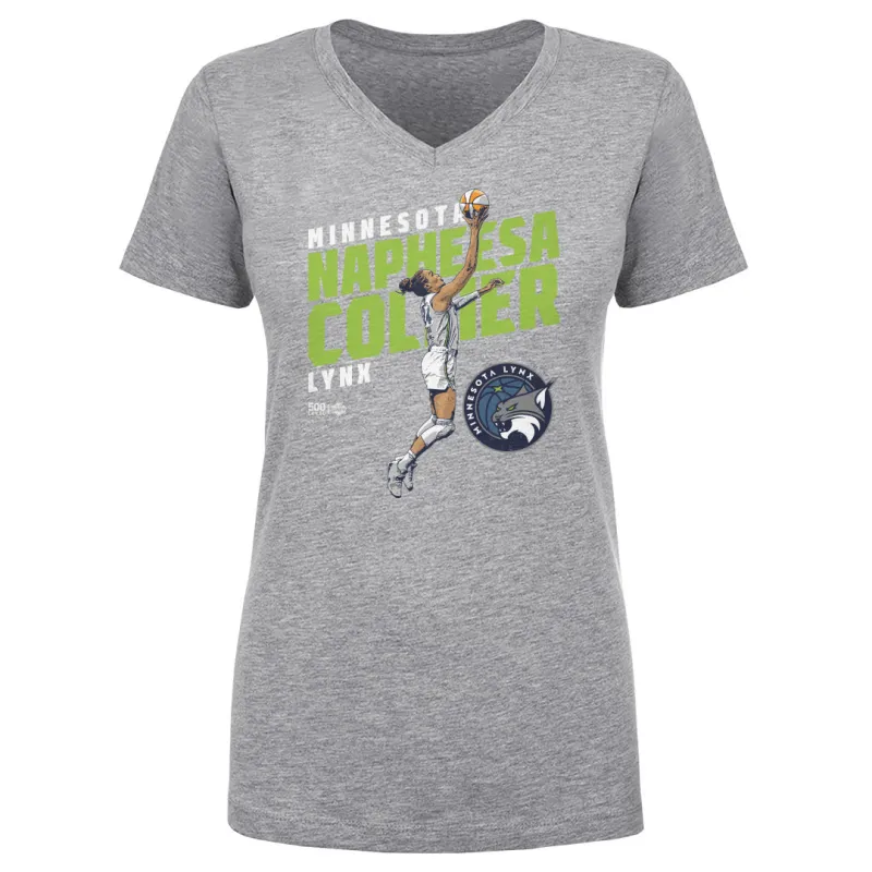 Napheesa Collier Minnesota Lynx Slant WHT sold by 500 Level