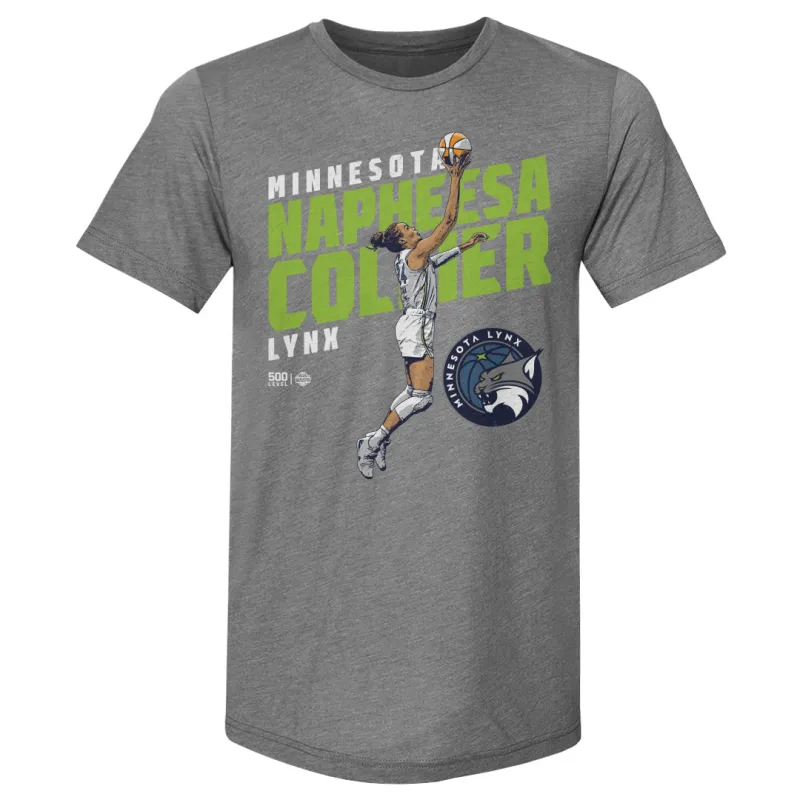 Napheesa Collier Minnesota Lynx Slant WHT sold by 500 Level