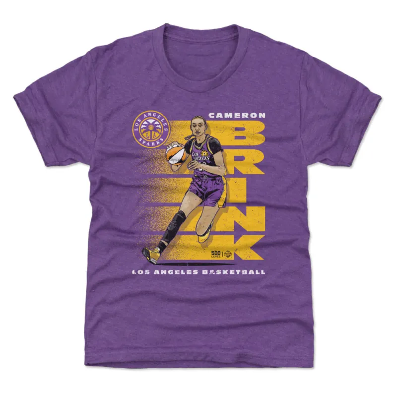 Cameron Brink Los Angeles Sparks Vertical WHT sold by 500 Level