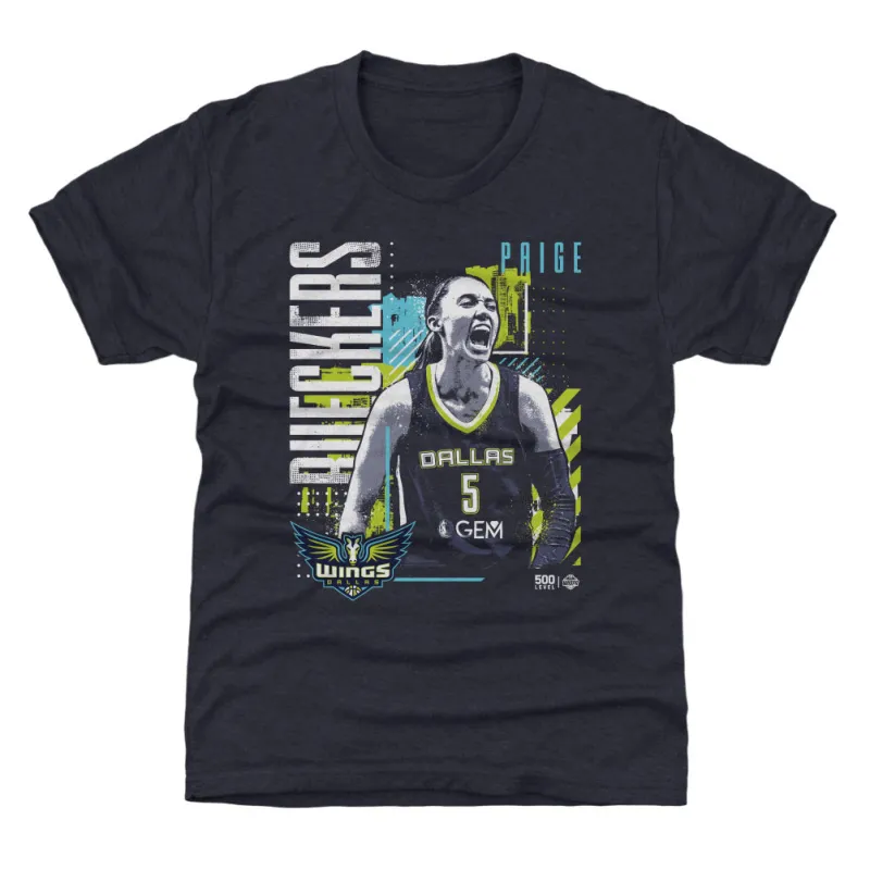 Paige Bueckers Dallas Wings Draft Day WHT sold by 500 Level