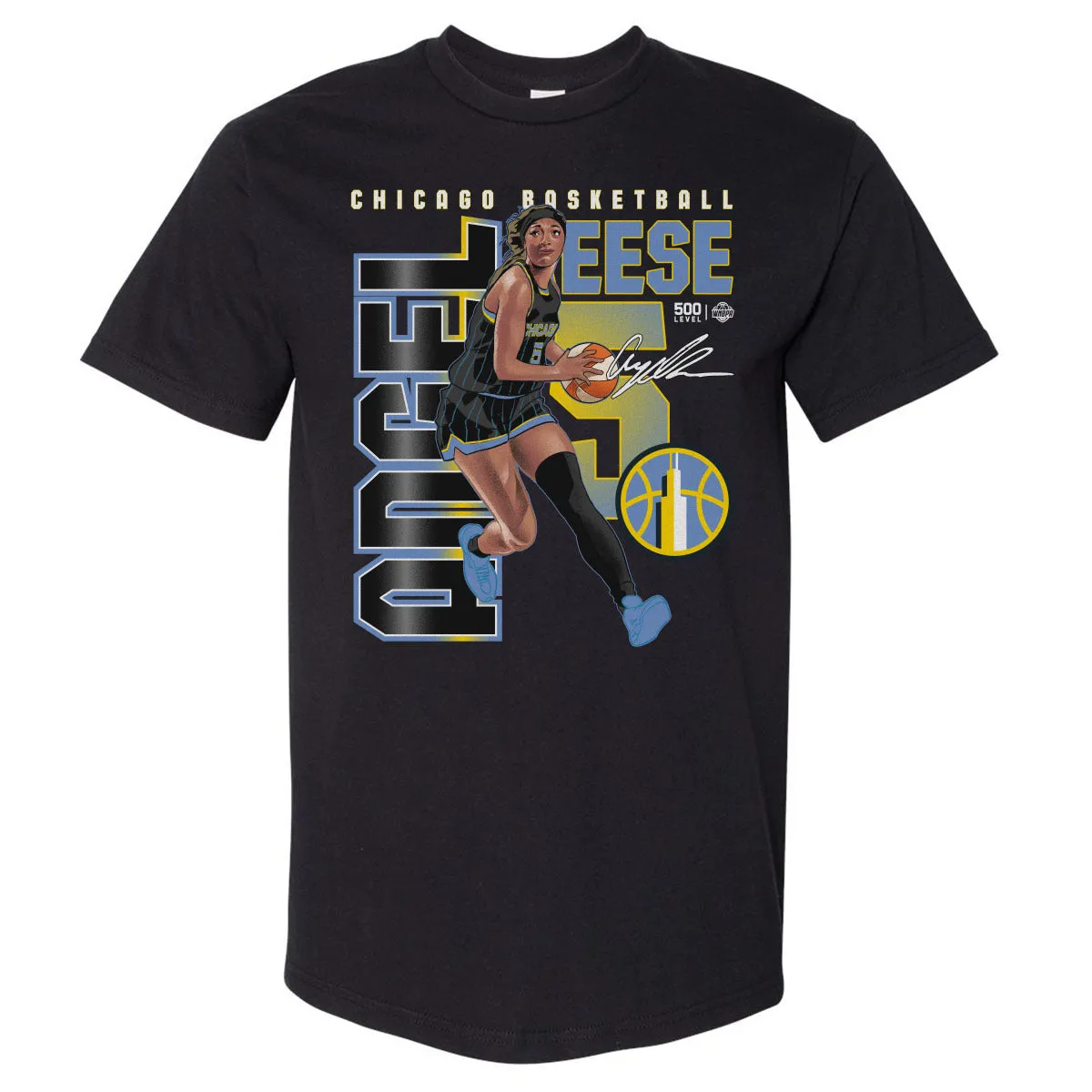 Angel Reese Chicago Sky Player Number WHT sold by 500 Level