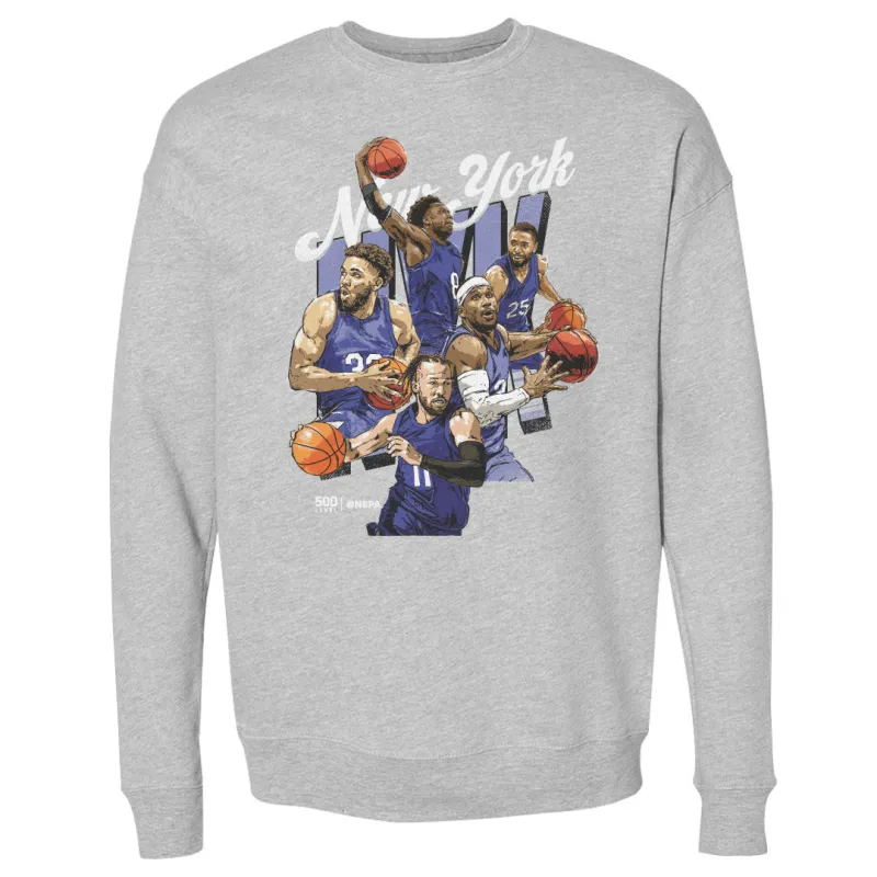 New York Basketball Starting 5 WHT sold by 500 Level