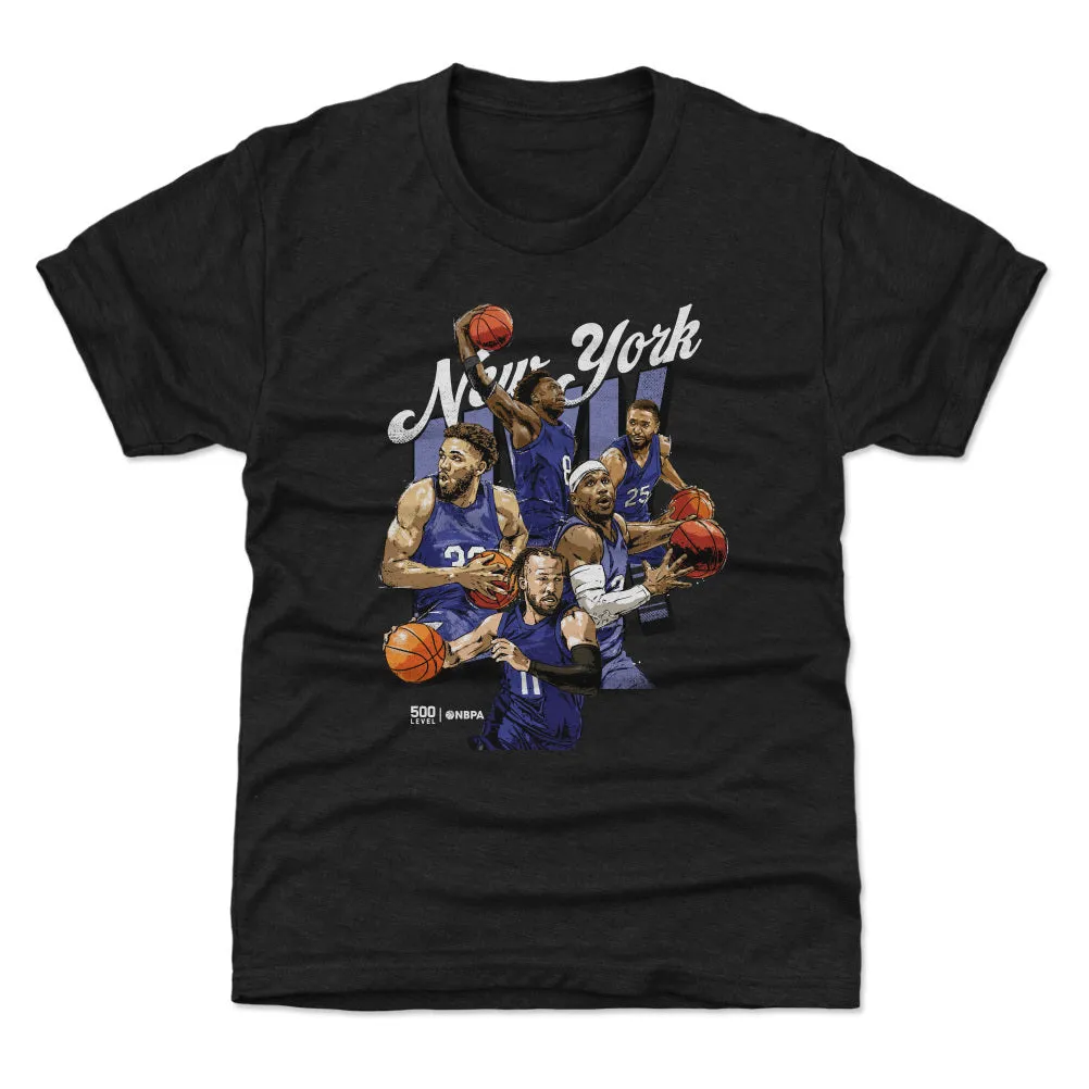 New York Basketball Starting 5 WHT sold by 500 Level product image thumbnail 2
