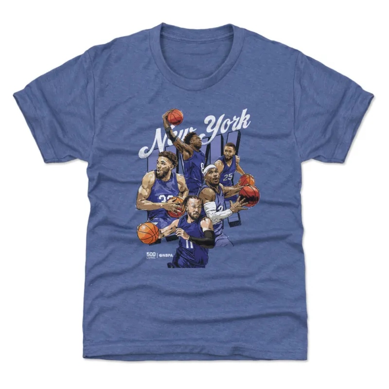 New York Basketball Starting 5 WHT sold by 500 Level