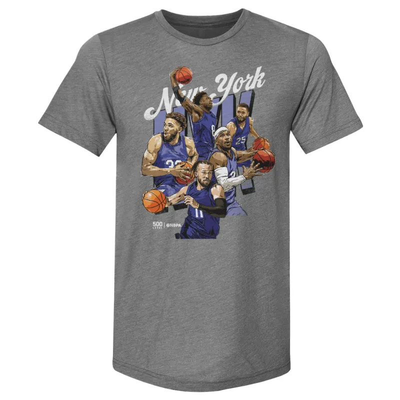 New York Basketball Starting 5 WHT sold by 500 Level