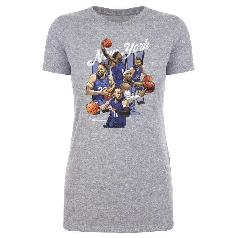 New York Basketball Starting 5 WHT sold by 500 Level