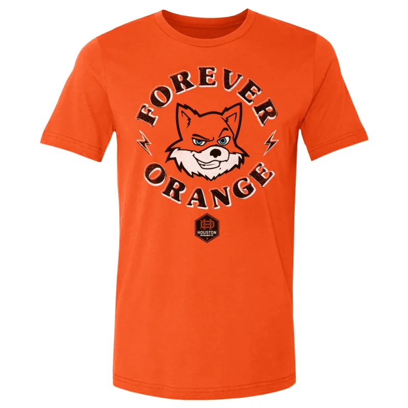 Houston Dynamo FC Forever Orange Mascot Team WHT sold by 500 Level