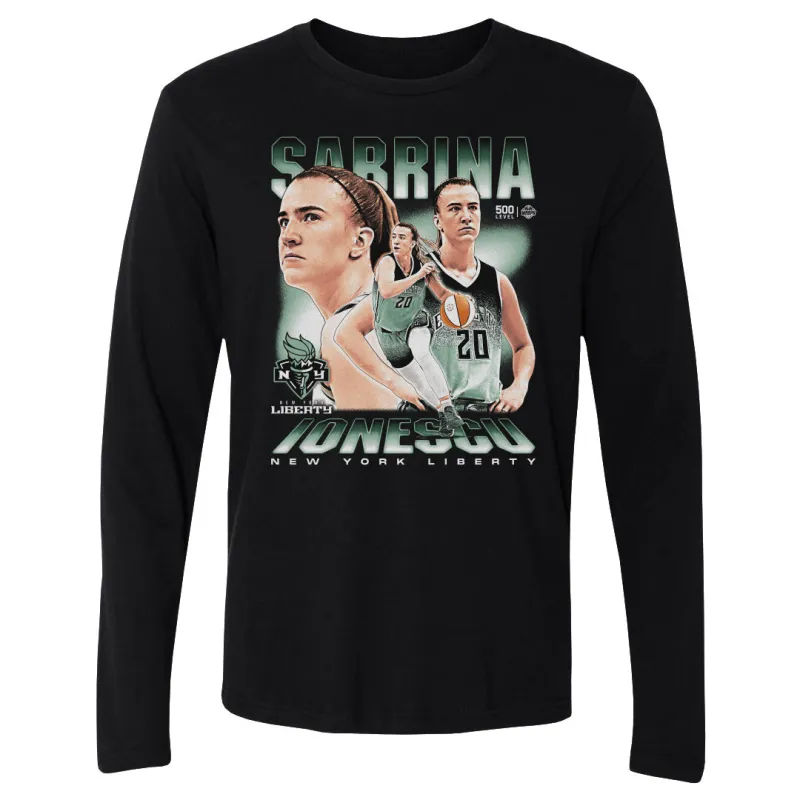 Sabrina Ionescu New York Liberty Vintage WHT sold by 500 Level