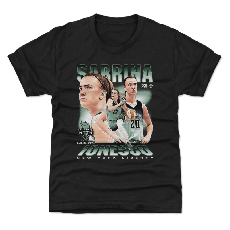 Sabrina Ionescu New York Liberty Vintage WHT sold by 500 Level