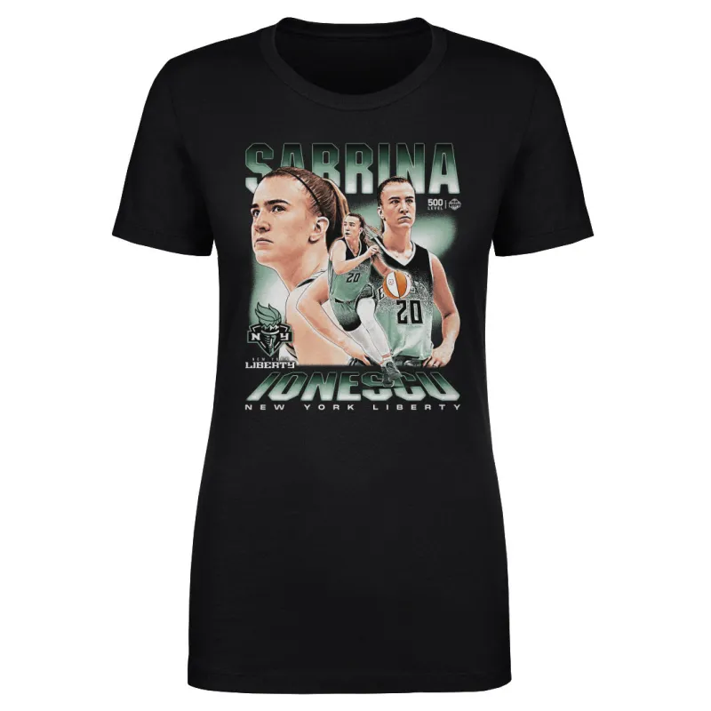 Sabrina Ionescu New York Liberty Vintage WHT sold by 500 Level