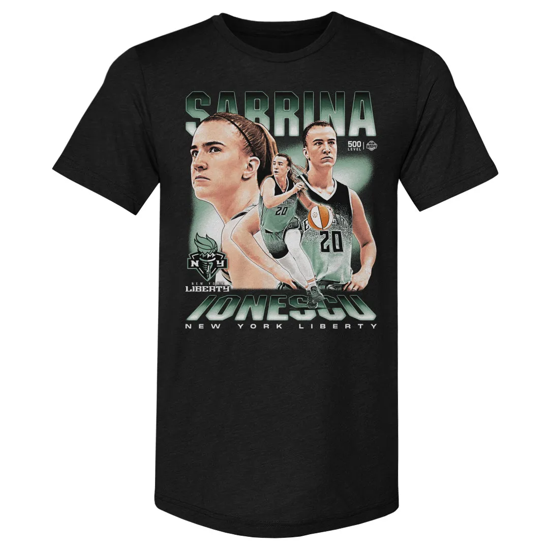 Sabrina Ionescu New York Liberty Vintage WHT sold by 500 Level