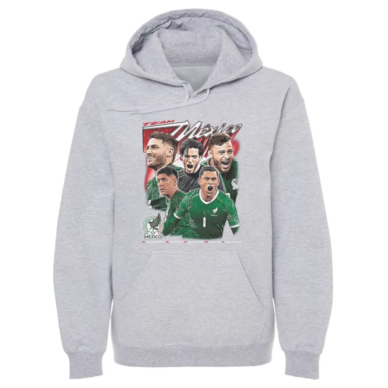 Mexico National Team Collage Vintage 2025 WHT sold by 500 Level