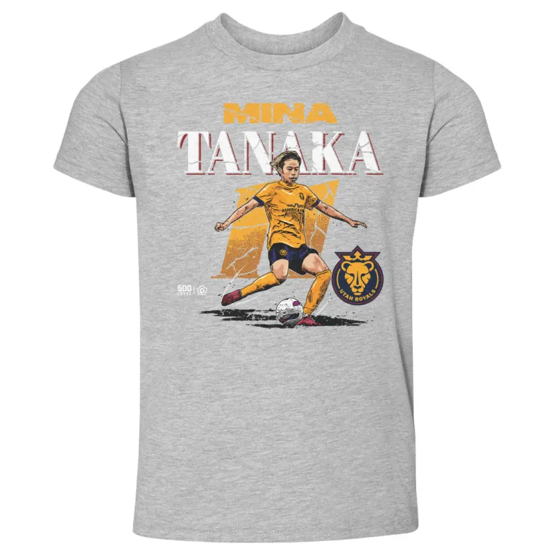 Mina Tanaka Utah Royals Cracked Number WHT sold by 500 Level