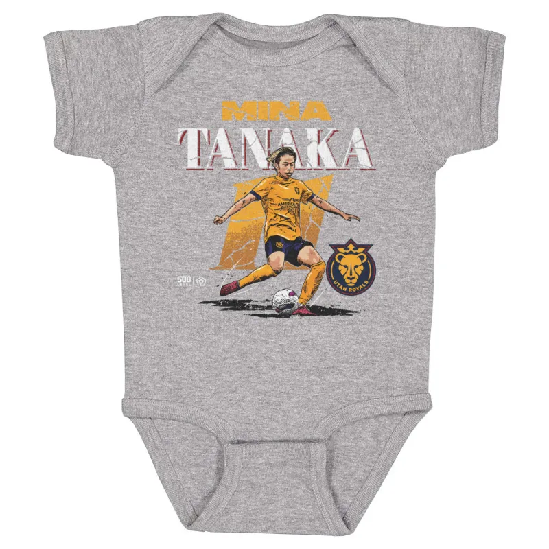 Mina Tanaka Utah Royals Cracked Number WHT sold by 500 Level