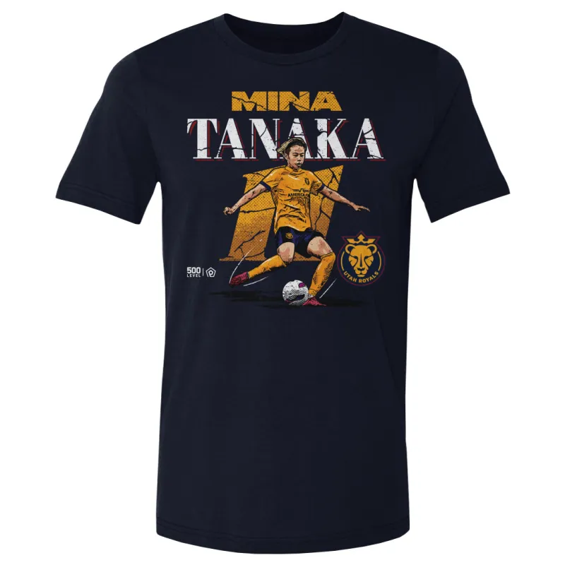 Mina Tanaka Utah Royals Cracked Number WHT sold by 500 Level