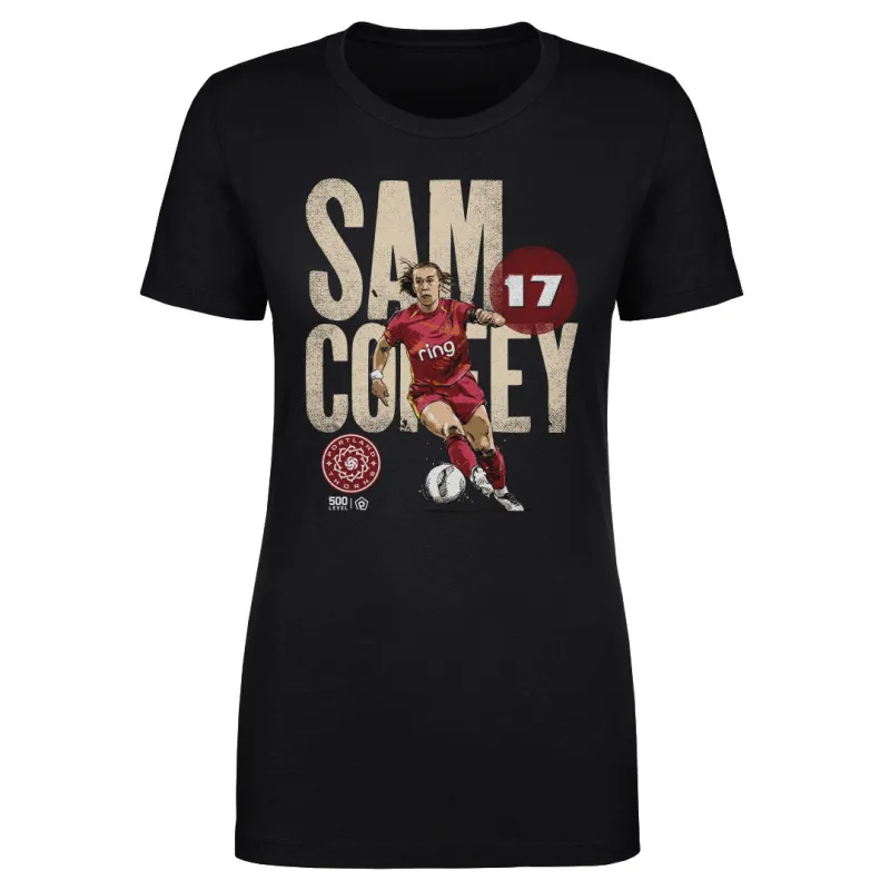 Sam Coffey Portland Thorns FC Bold WHT sold by 500 Level