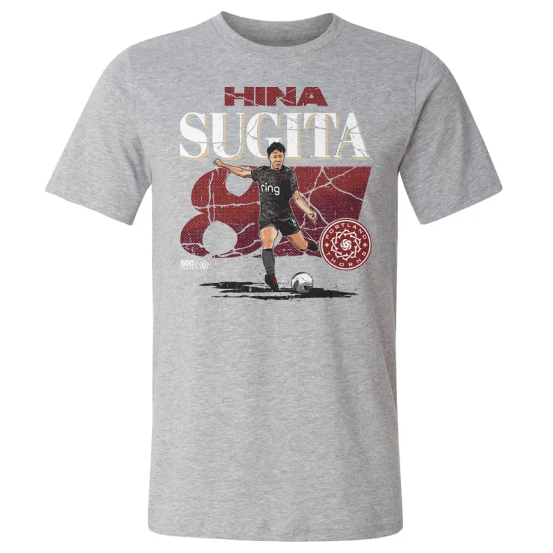 Hina Sugita Portland Thorns FC Cracked Number WHT sold by 500 Level