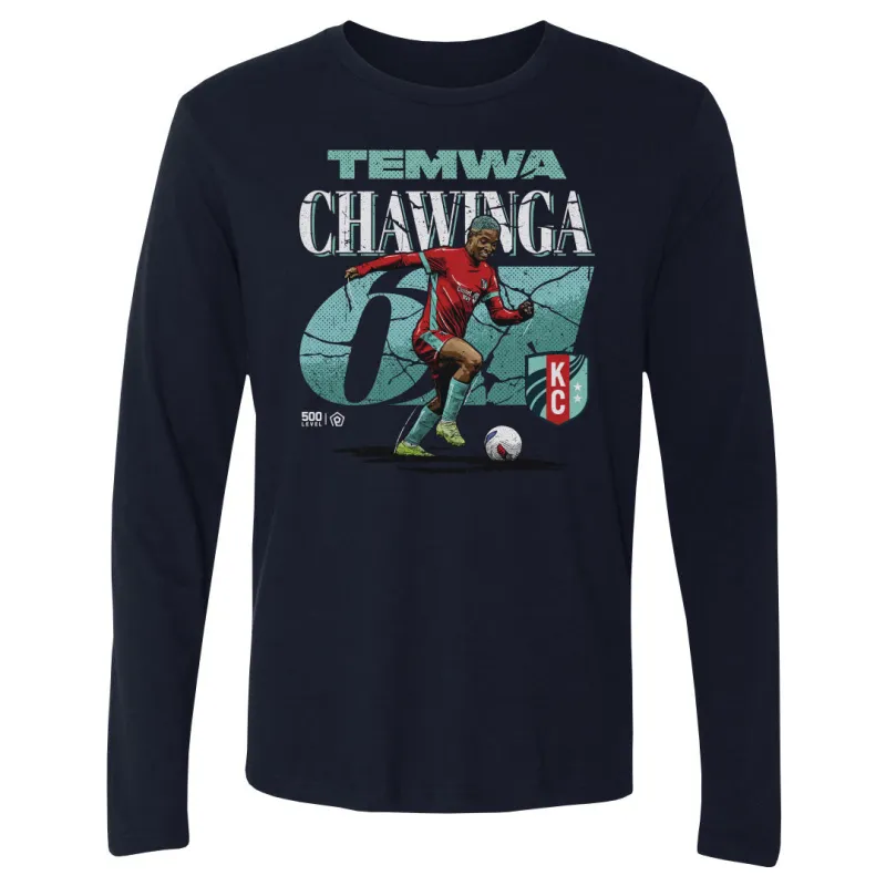 Temwa Chawinga Kansas City Current Cracked Number WHT sold by 500 Level