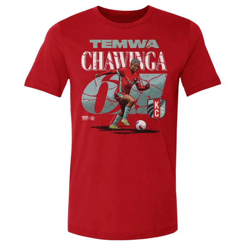Temwa Chawinga Kansas City Current Cracked Number WHT sold by 500 Level