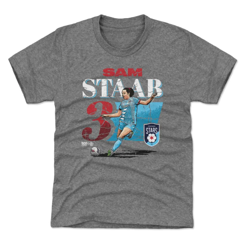 Sam Staab Chicago Stars FC Cracked Number WHT sold by 500 Level