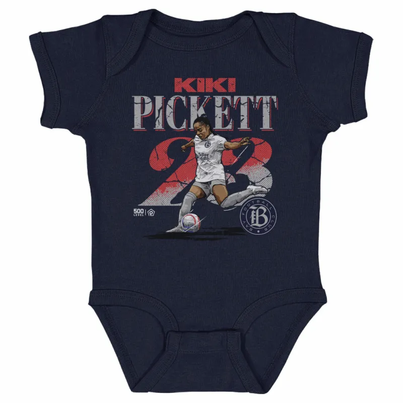 Kiki Pickett Bay FC Cracked Number WHT sold by 500 Level