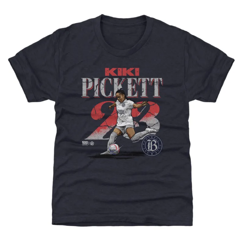 Kiki Pickett Bay FC Cracked Number WHT sold by 500 Level