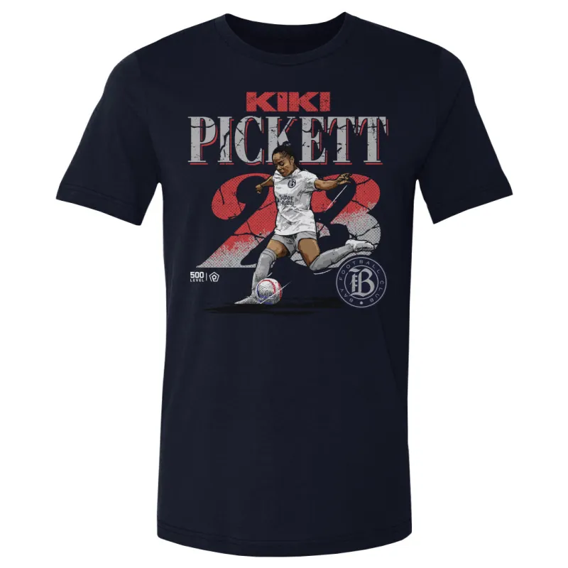 Kiki Pickett Bay FC Cracked Number WHT sold by 500 Level