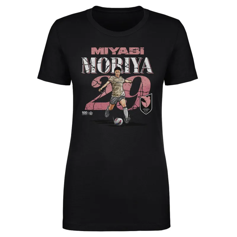 Miyabi Moriya Angel City FC Cracked Number WHT sold by 500 Level