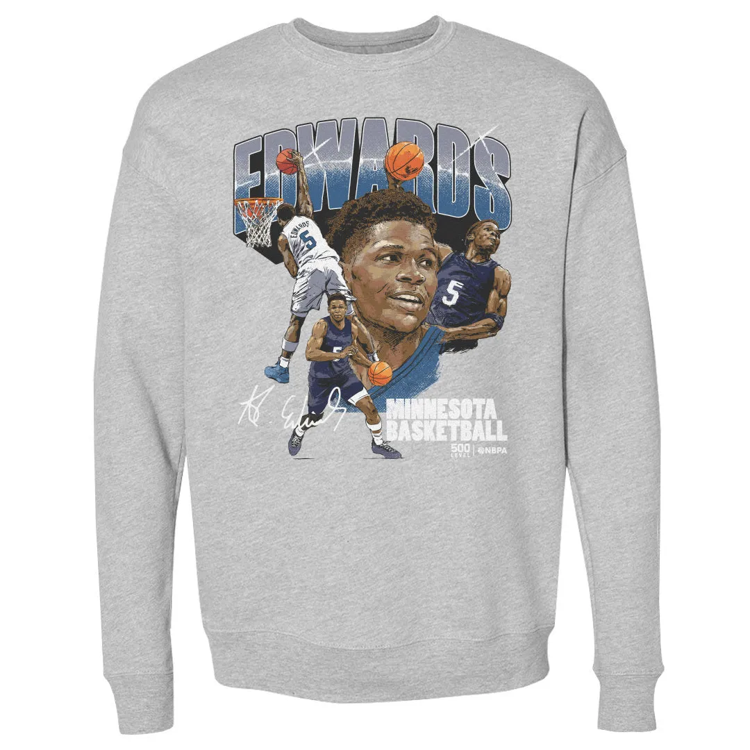 Anthony Edwards Minnesota Collage WHT sold by 500 Level