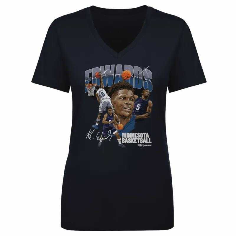 Anthony Edwards Minnesota Collage WHT sold by 500 Level