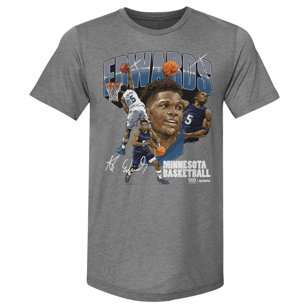 Anthony Edwards Minnesota Collage WHT sold by 500 Level