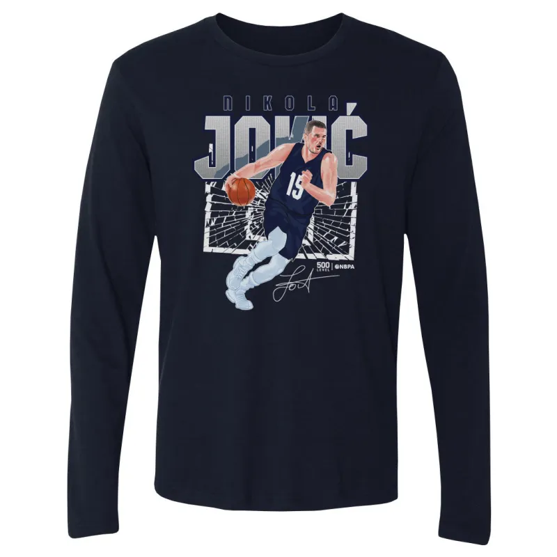 Nikola Jokic Denver Shattered WHT sold by 500 Level