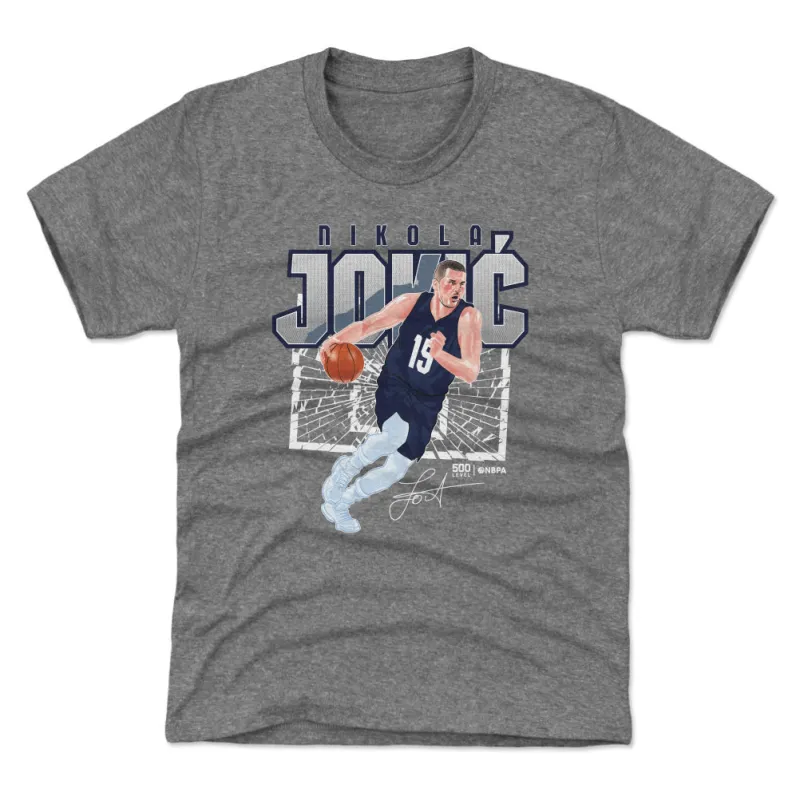 Nikola Jokic Denver Shattered WHT sold by 500 Level