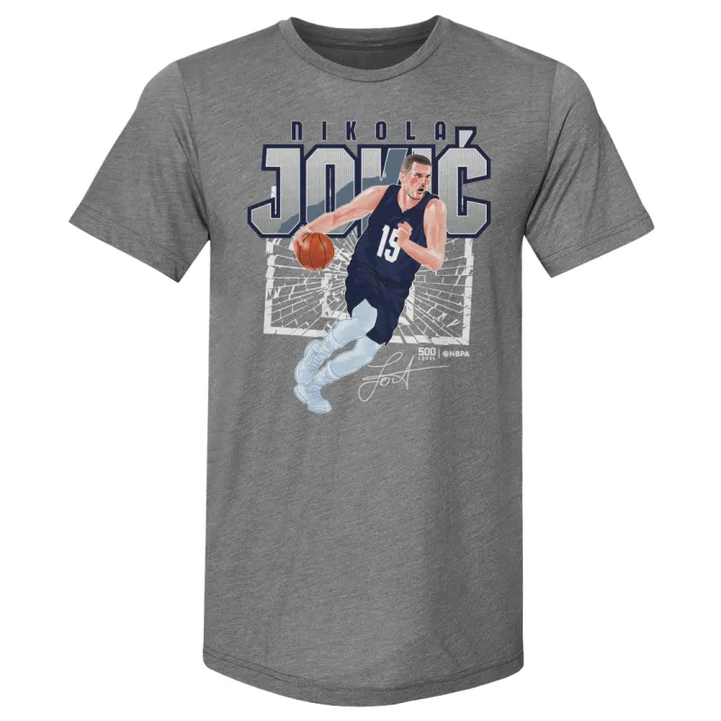 Nikola Jokic Denver Shattered WHT sold by 500 Level