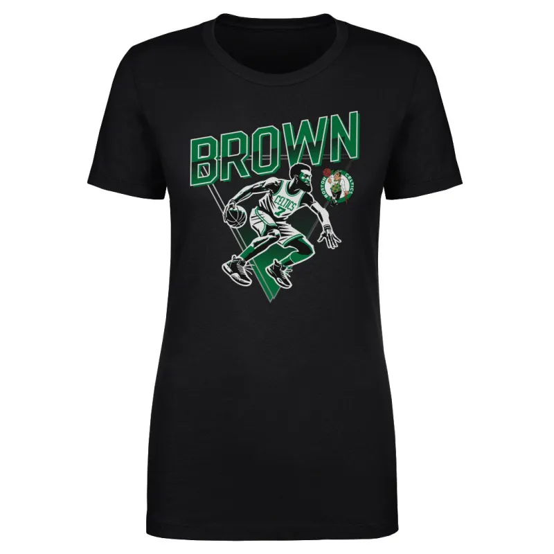 Jaylen Brown Boston Celtics Triangle WHT sold by 500 Level