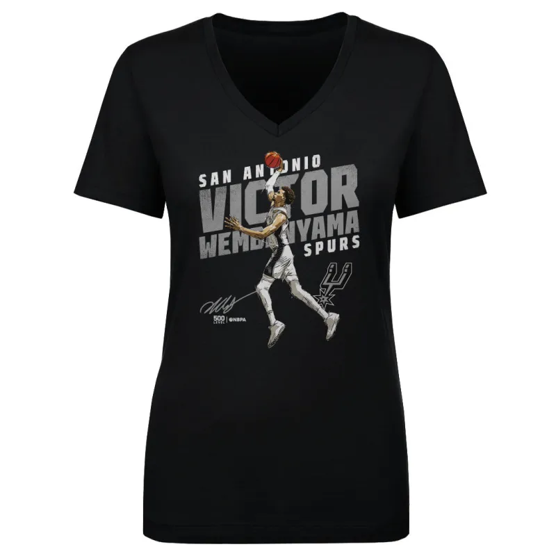 Victor Wembanyama San Antonio Spurs Slant WHT sold by 500 Level